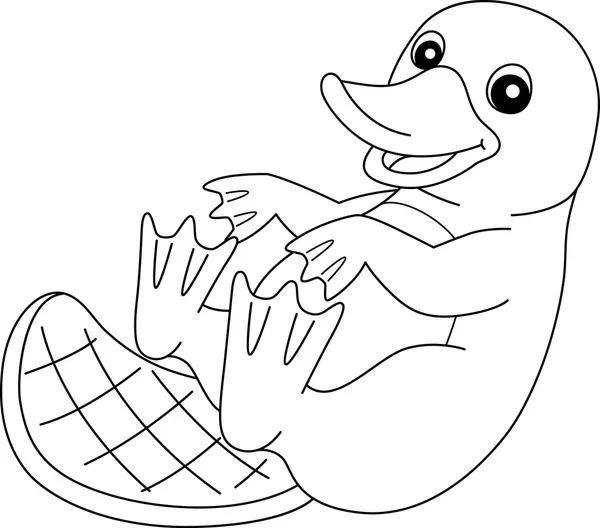 Dibujos para colorear e imprimir Platypus