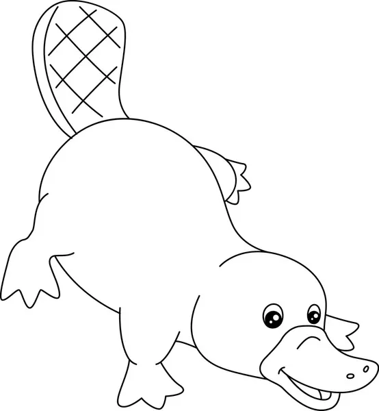 Dibujos para colorear e imprimir Platypus