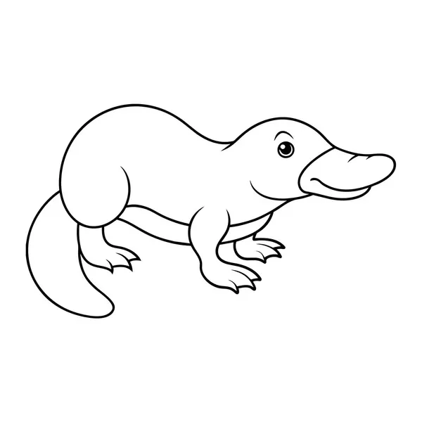 Dibujos para colorear e imprimir Platypus