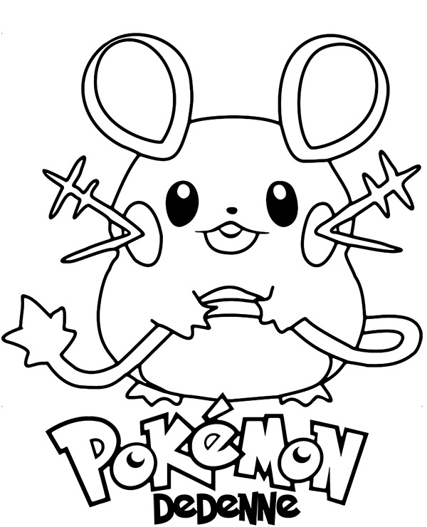 Dibujos para colorear e imprimir Pokémon