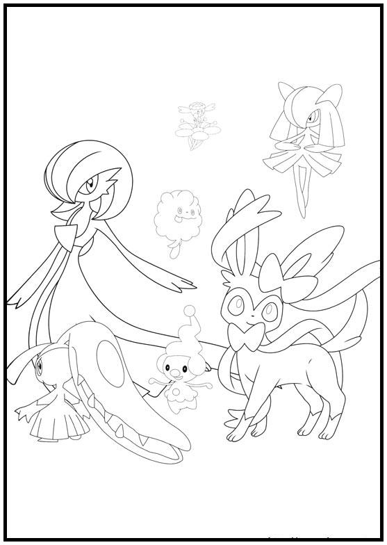 Dibujos para colorear e imprimir Pokémon