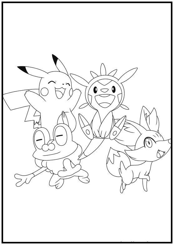 Dibujos para colorear e imprimir Pokémon