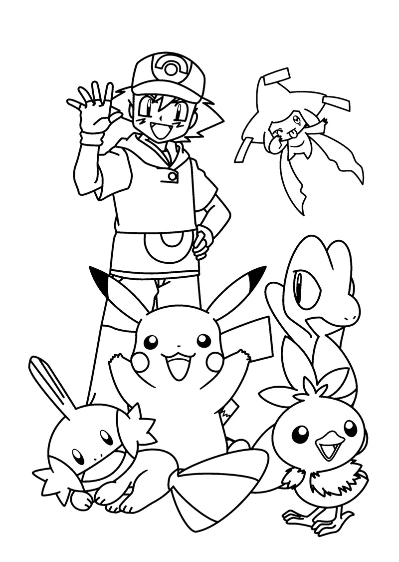 Dibujos para colorear e imprimir Pokémon