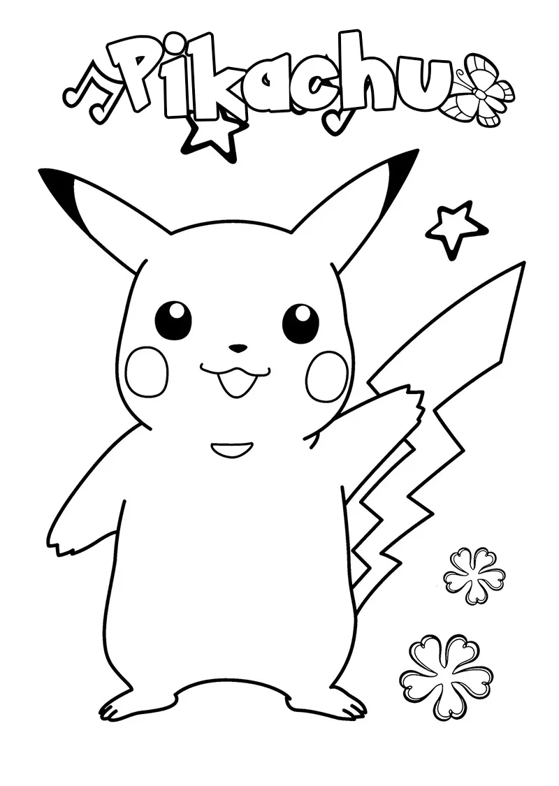 Dibujos para colorear e imprimir Pokémon