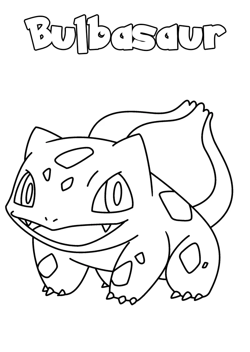 Dibujos para colorear e imprimir Pokémon