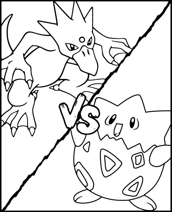 Dibujos para colorear e imprimir Pokémon