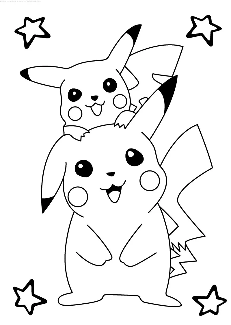 Dibujos para colorear e imprimir Pokémon