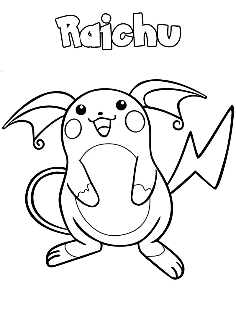 Dibujos para colorear e imprimir Pokémon