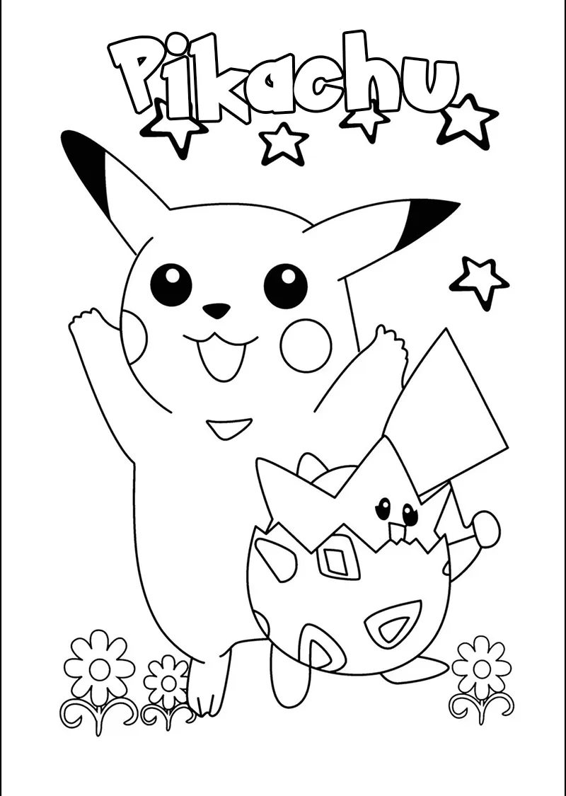 Dibujos para colorear e imprimir Pokémon