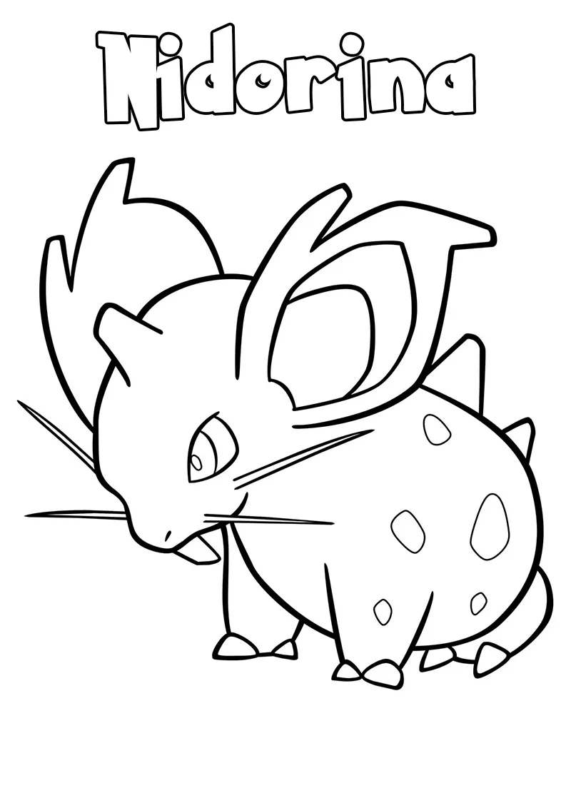 Dibujos para colorear e imprimir Pokémon