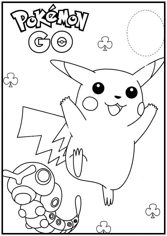 Dibujos para colorear e imprimir Pokémon