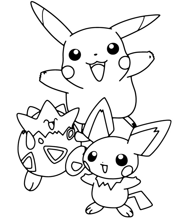 Dibujos para colorear e imprimir Pokémon