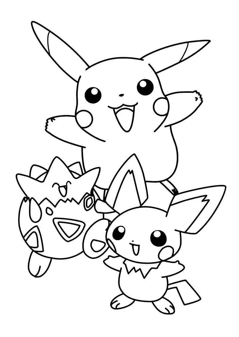 Dibujos para colorear e imprimir Pokémon