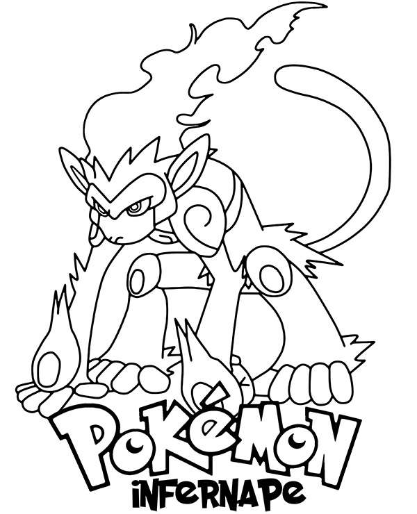 Dibujos para colorear e imprimir Pokémon