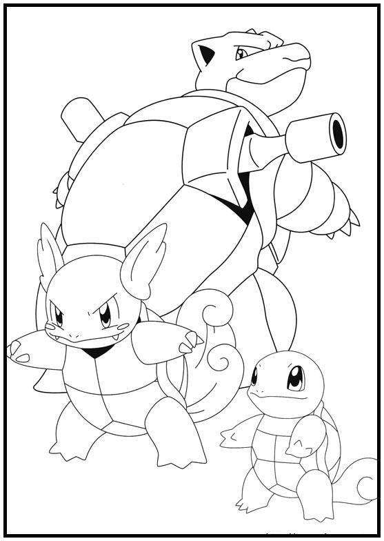 Dibujos para colorear e imprimir Pokémon