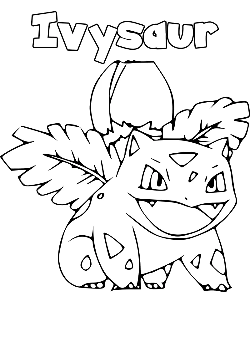 Dibujos para colorear e imprimir Pokémon