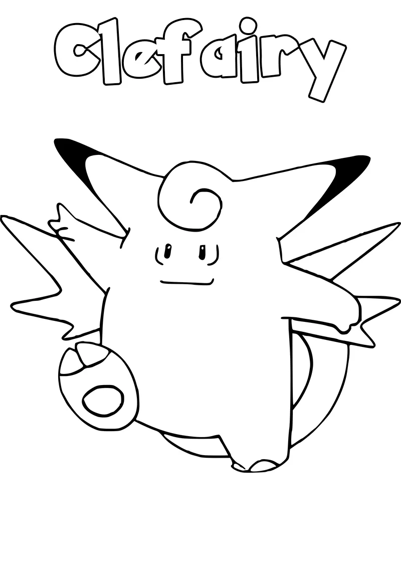 Dibujos para colorear e imprimir Pokémon