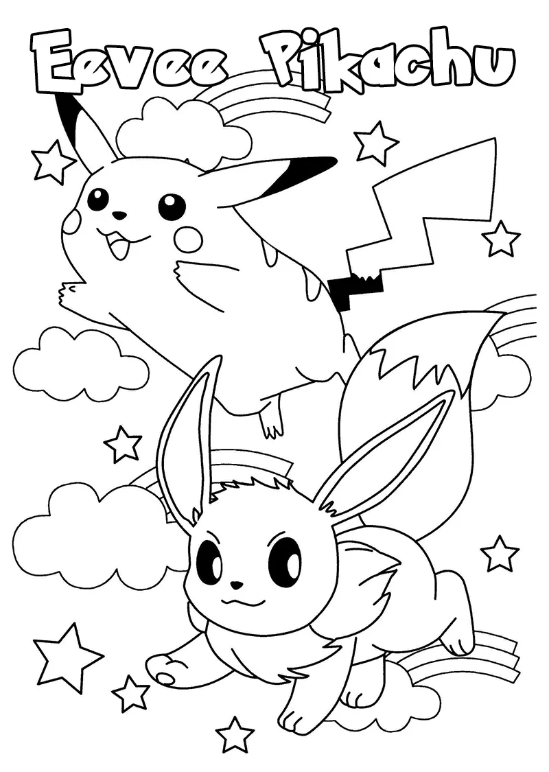 Dibujos para colorear e imprimir Pokémon