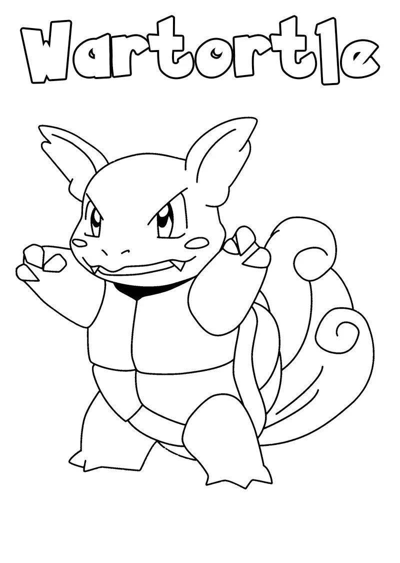 Dibujos para colorear e imprimir Pokémon