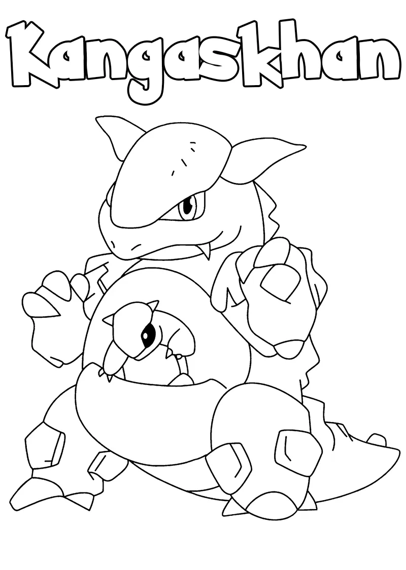 Dibujos para colorear e imprimir Pokémon