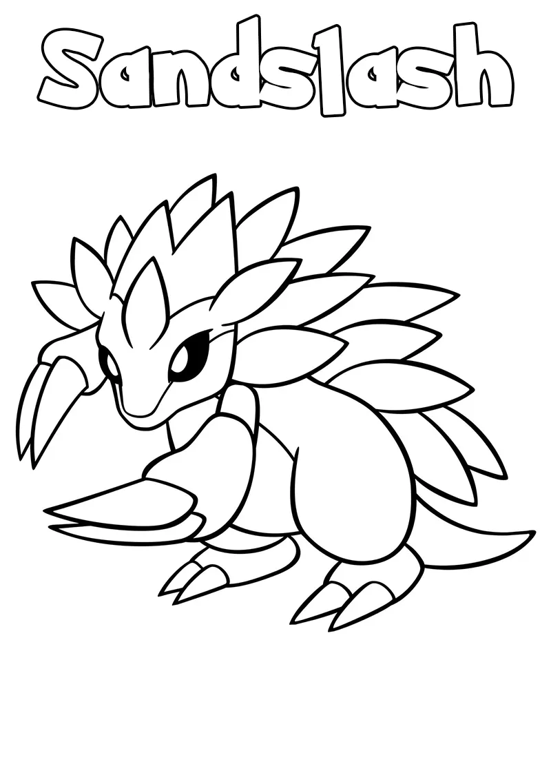 Dibujos para colorear e imprimir Pokémon