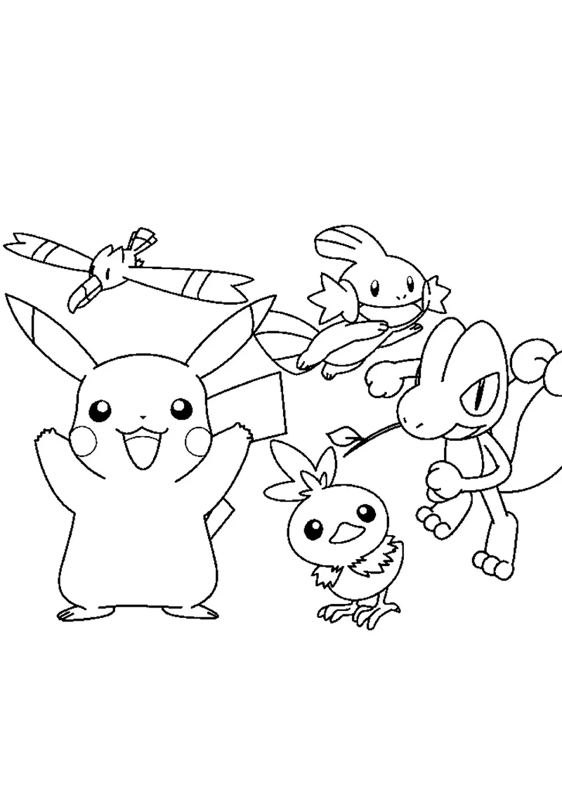 Dibujos para colorear e imprimir Pokémon