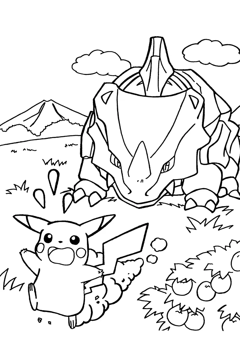 Dibujos para colorear e imprimir Pokémon