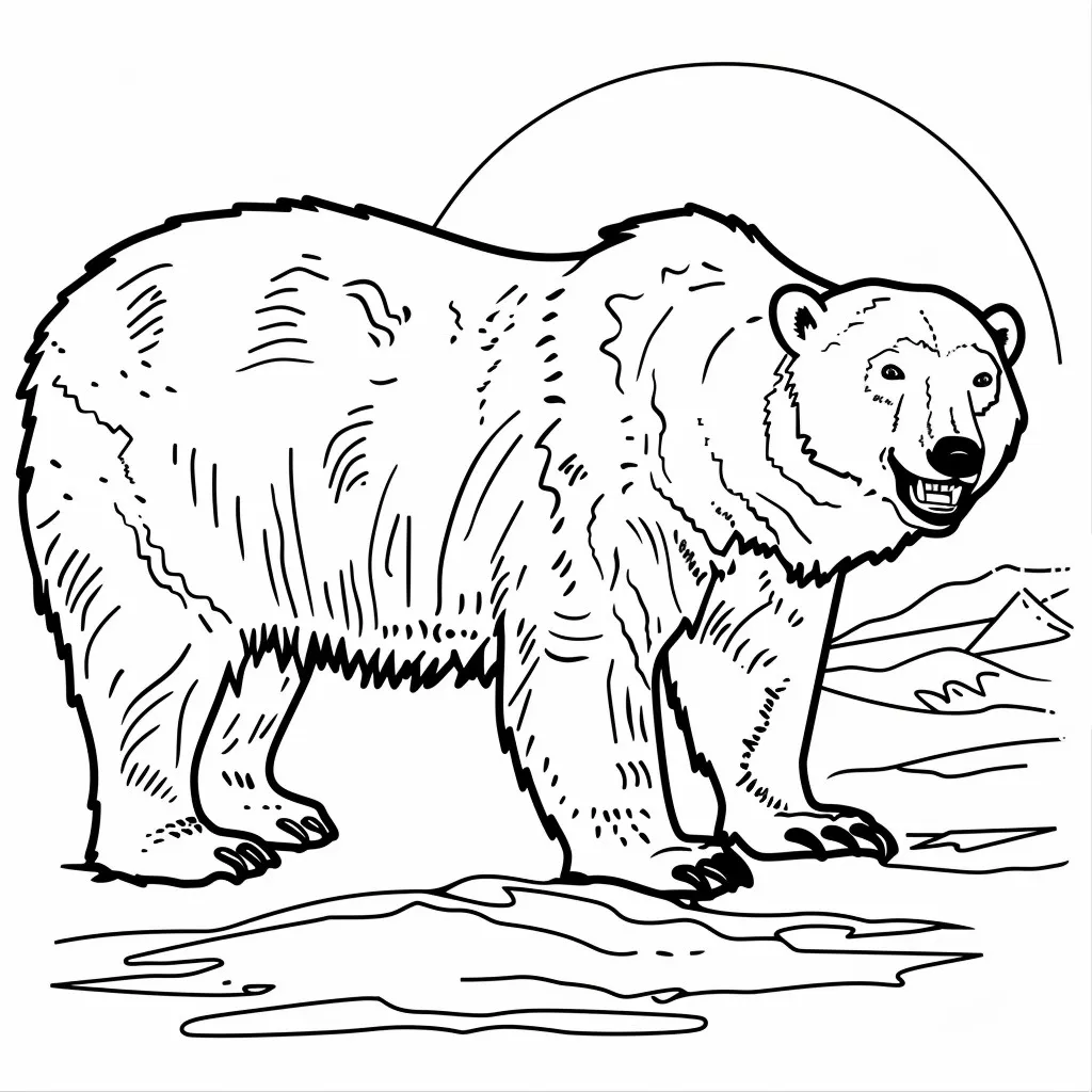 Dibujos para colorear e imprimir Polar Bears