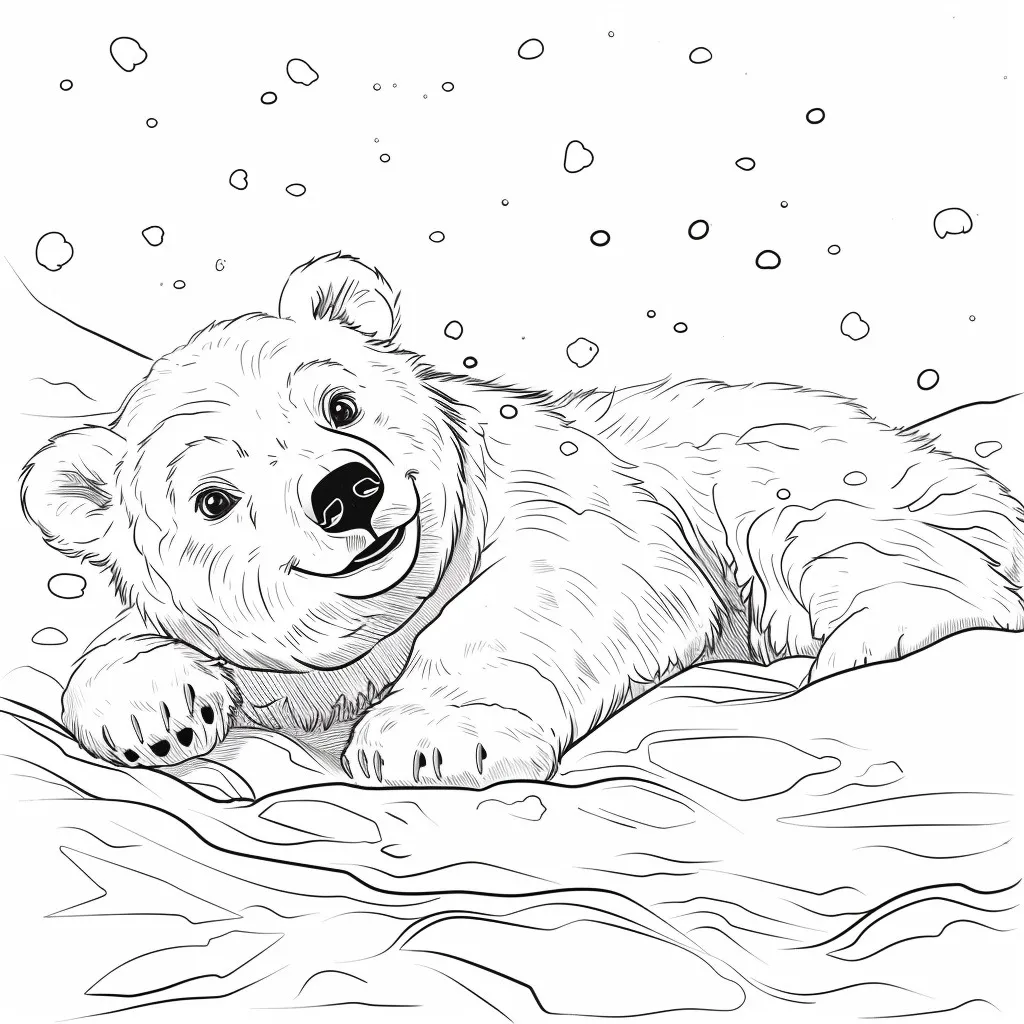 Dibujos para colorear e imprimir Polar Bears