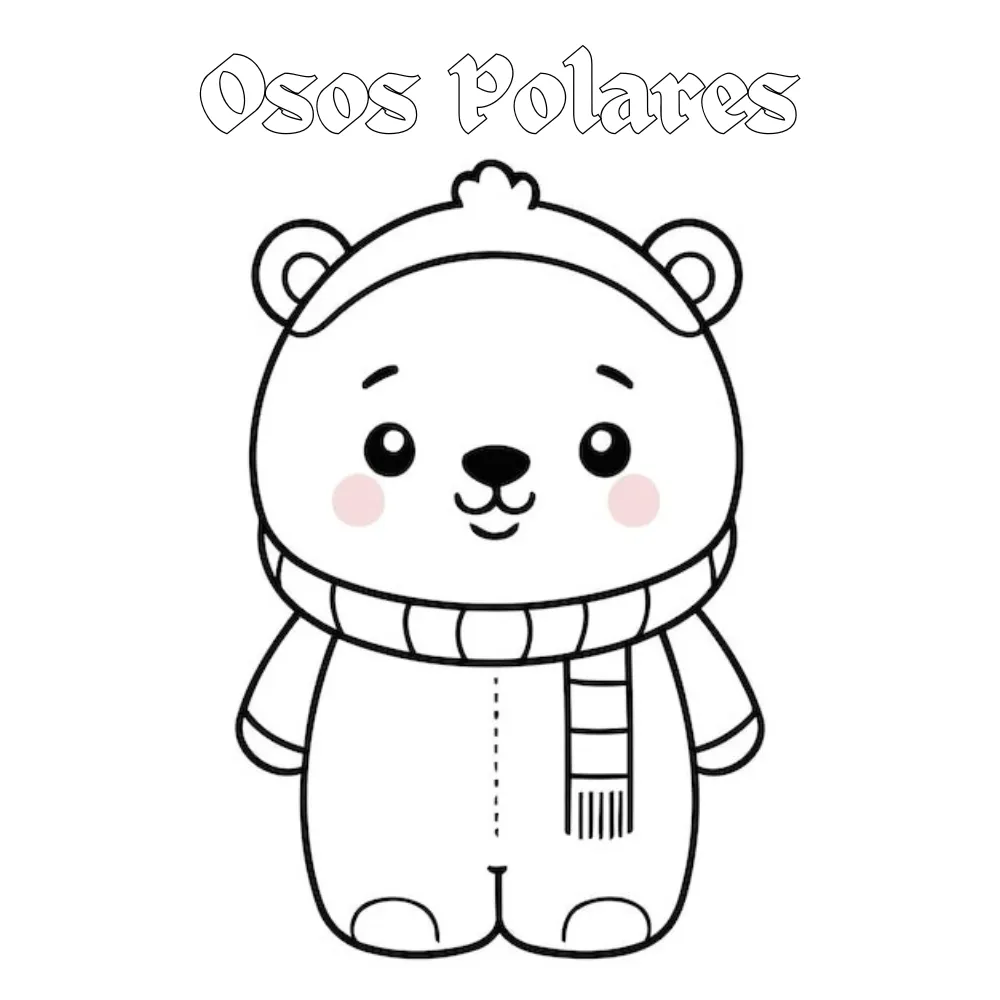 Dibujos para colorear e imprimir Polar Bears