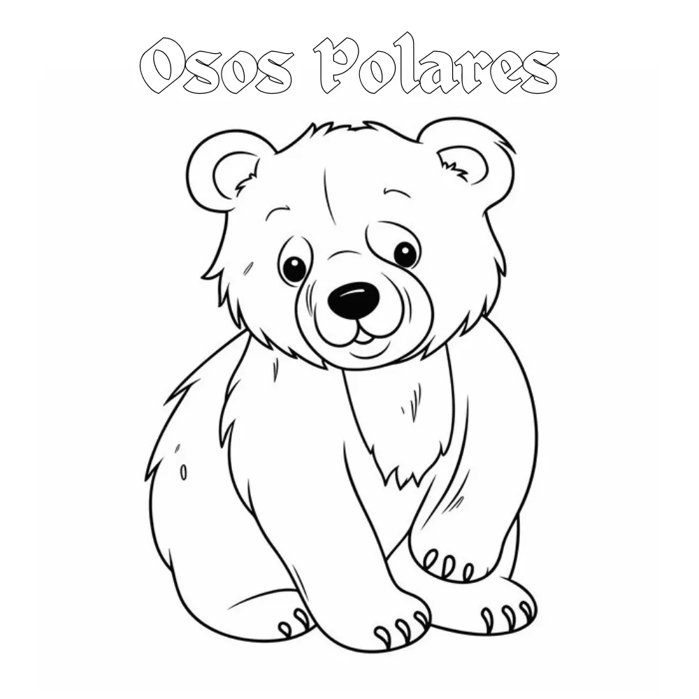 Dibujos para colorear e imprimir Polar Bears