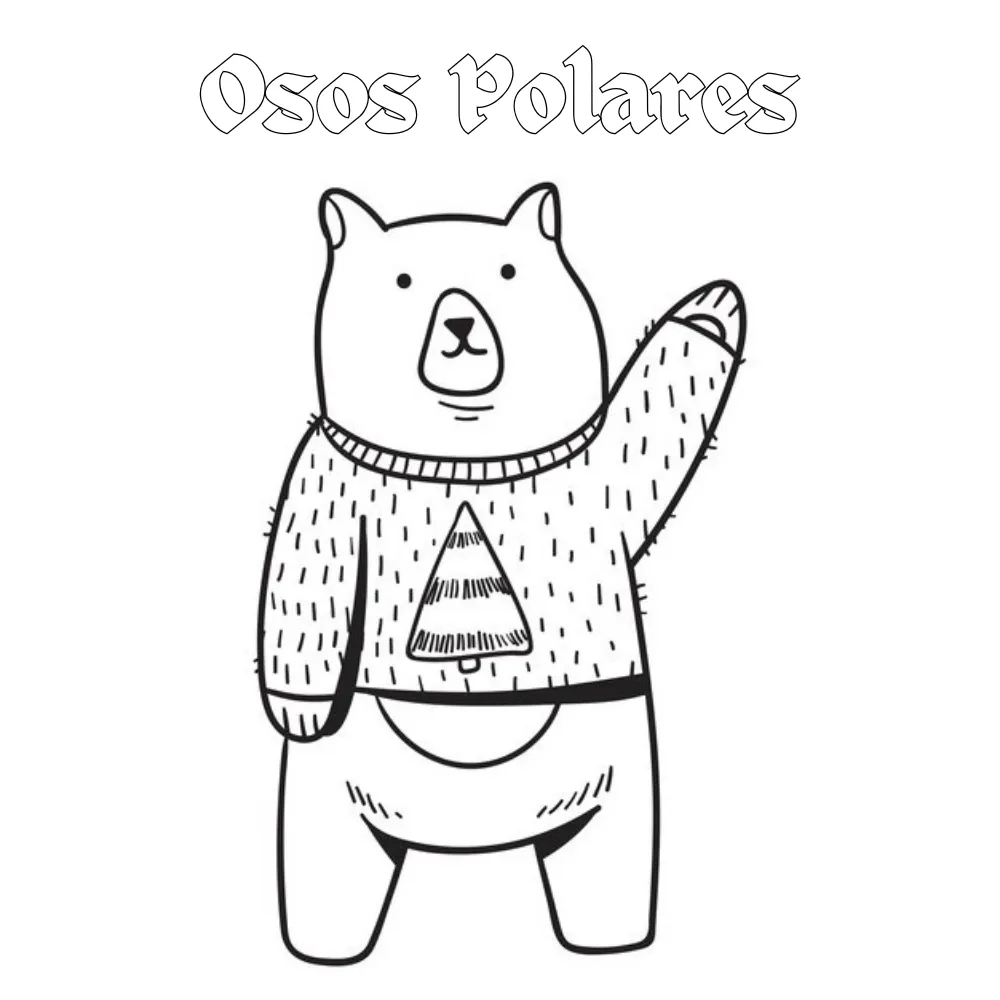 Dibujos para colorear e imprimir Polar Bears