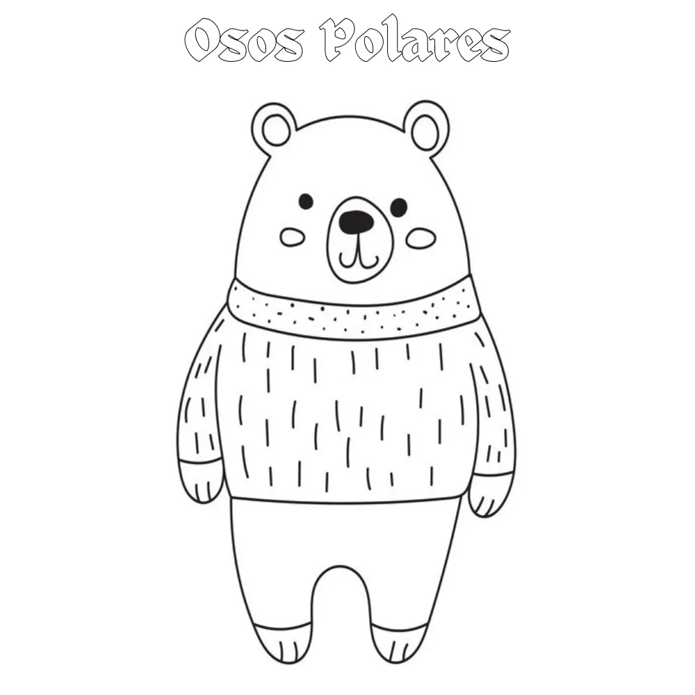 Dibujos para colorear e imprimir Polar Bears