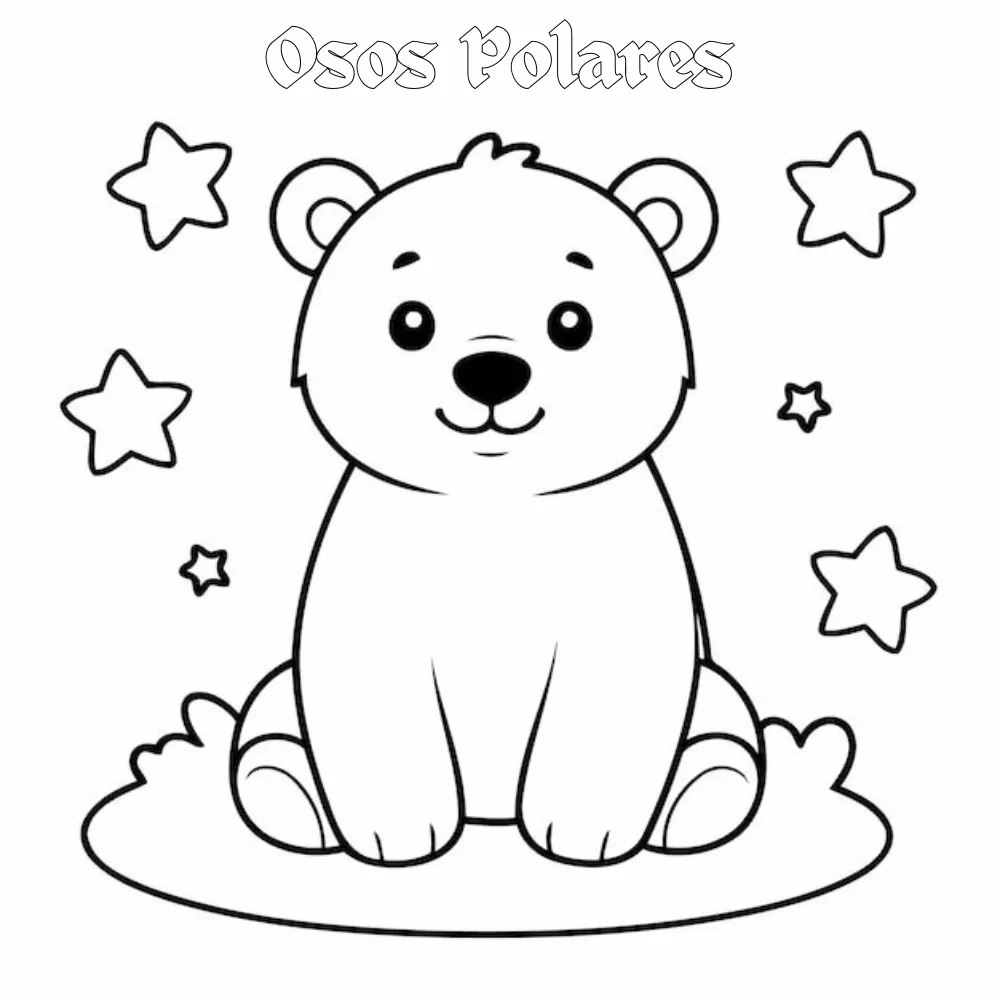 Dibujos para colorear e imprimir Polar Bears