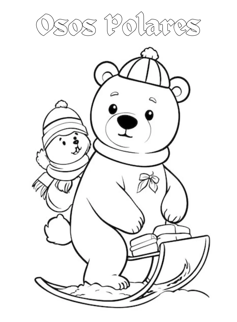 Dibujos para colorear e imprimir Polar Bears