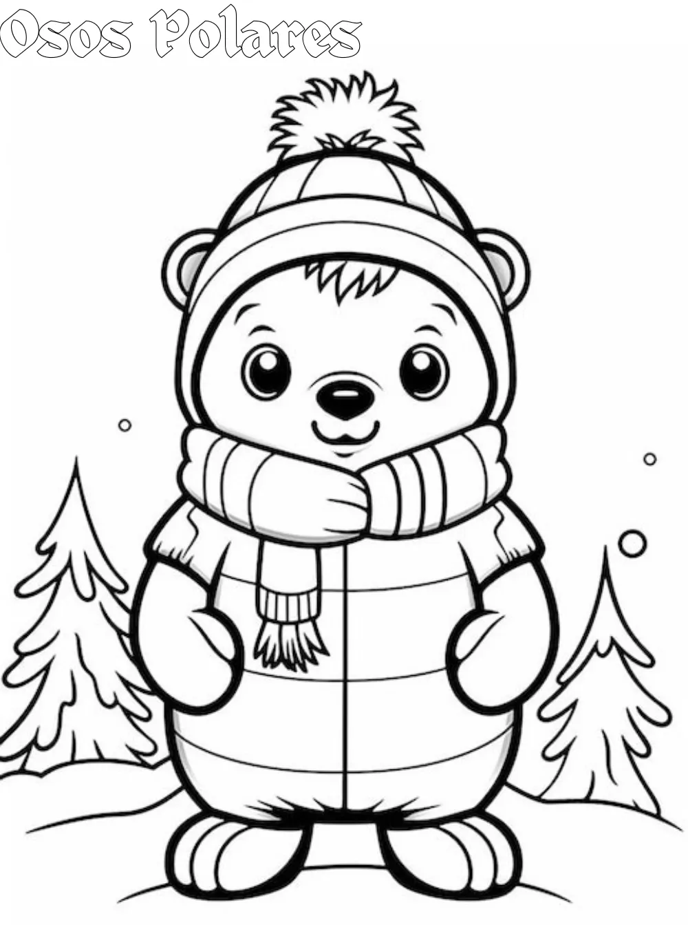 Dibujos para colorear e imprimir Polar Bears