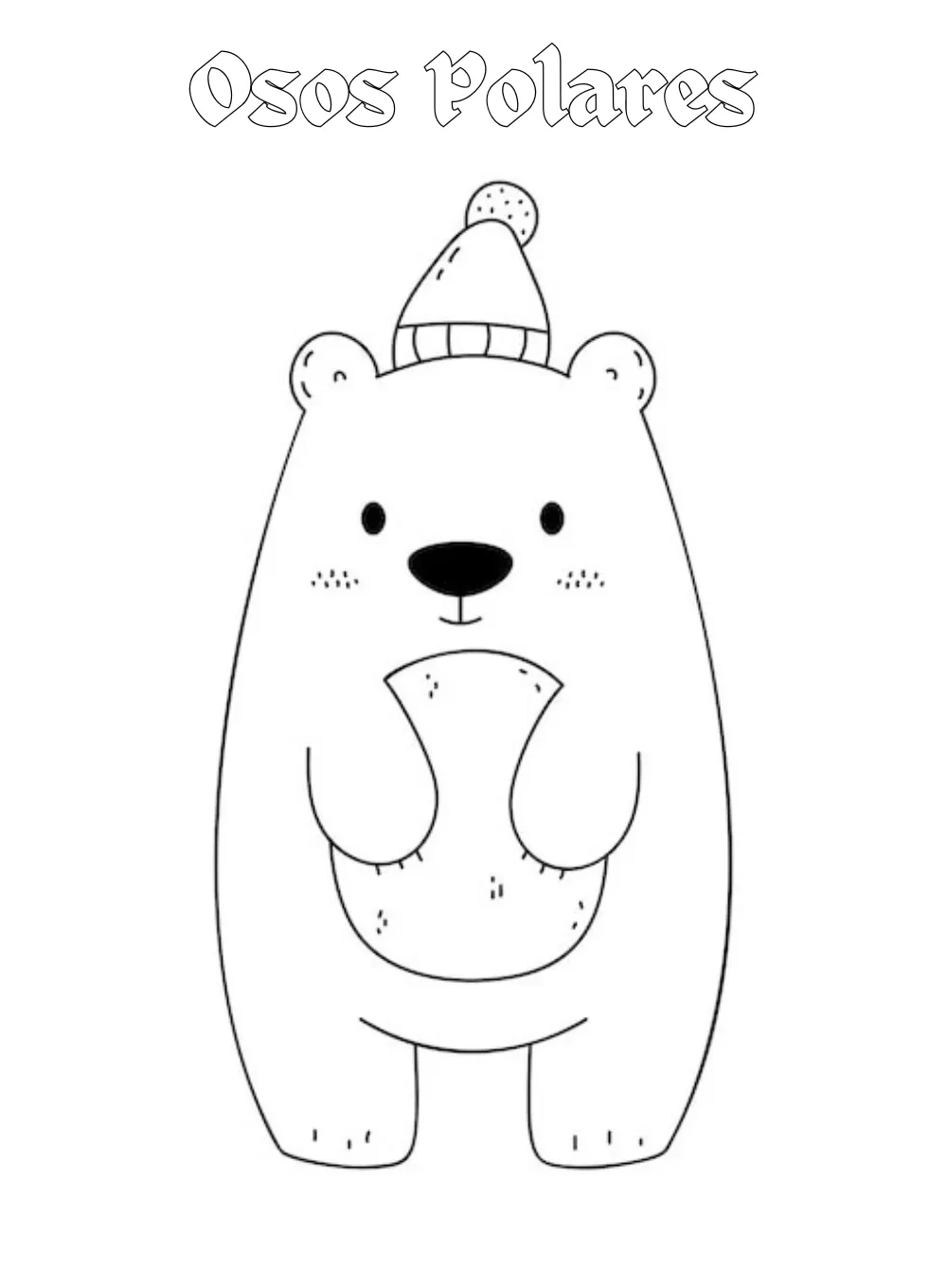 Dibujos para colorear e imprimir Polar Bears