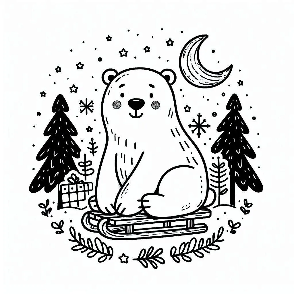 Dibujos para colorear e imprimir Polar Bears