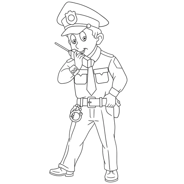 Dibujos para colorear e imprimir Police