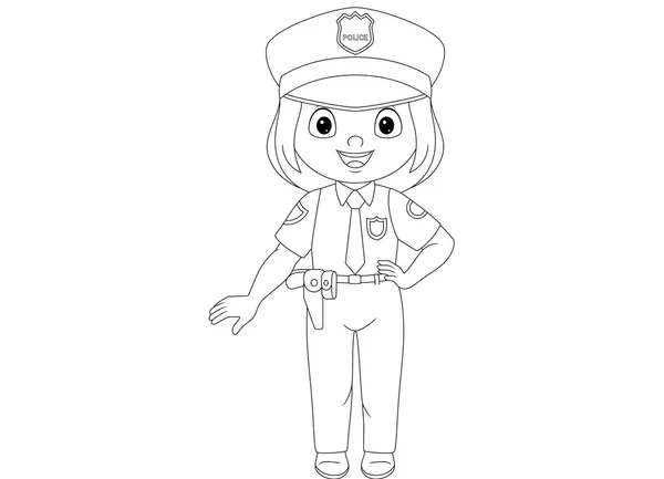 Dibujos para colorear e imprimir Police