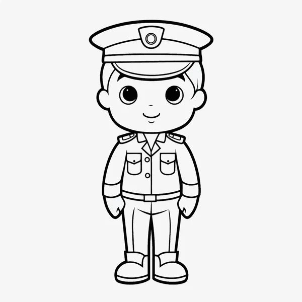 Dibujos para colorear e imprimir Police