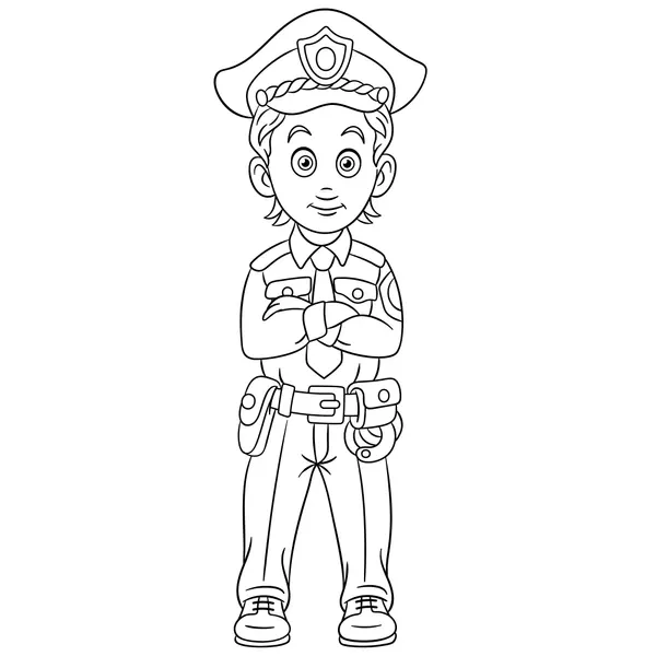 Dibujos para colorear e imprimir Police