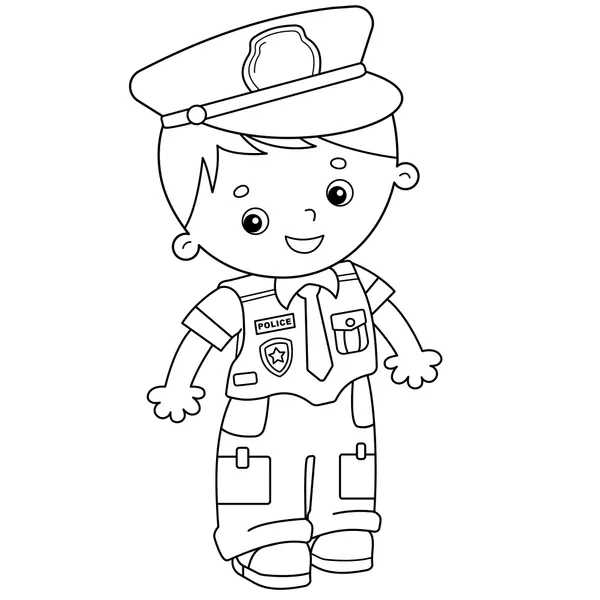 Dibujos para colorear e imprimir Police