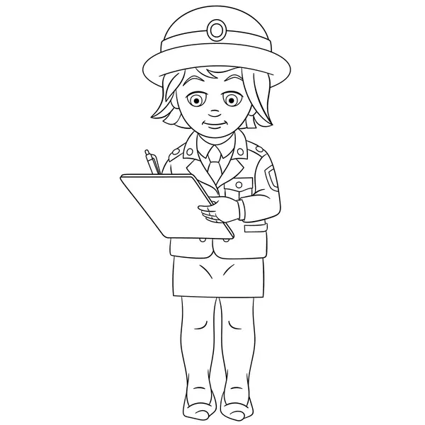 Dibujos para colorear e imprimir Police