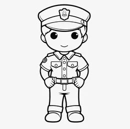 Dibujos para colorear e imprimir Police