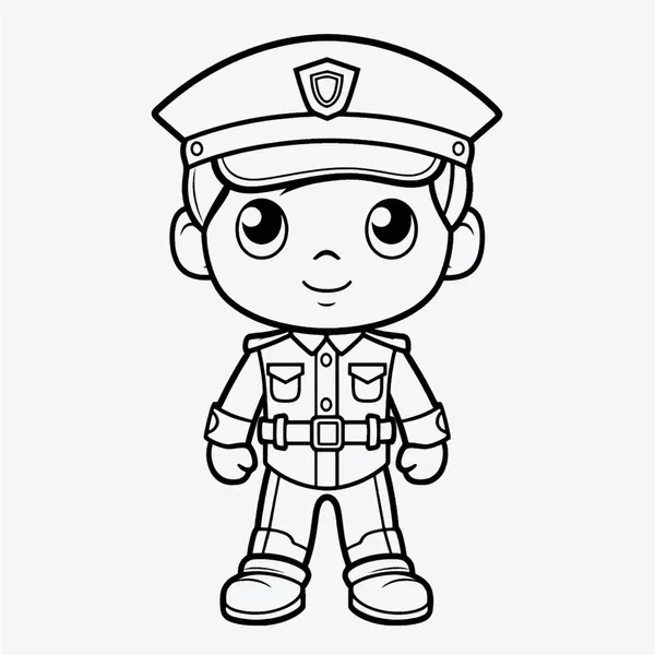 Dibujos para colorear e imprimir Police