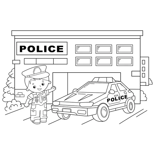 Dibujos para colorear e imprimir Police