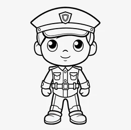 Dibujos para colorear e imprimir Police