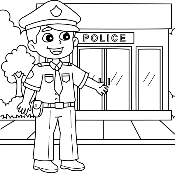 Dibujos para colorear e imprimir Police