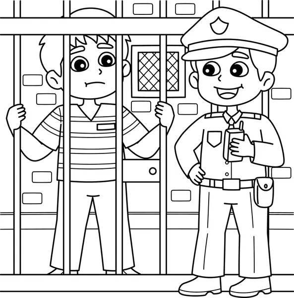 Dibujos para colorear e imprimir Police